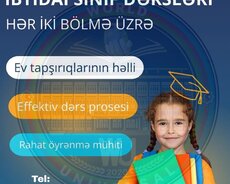 Məktəbəqədər və İbtidai sinif Rus və Azərbaycan bölmələrinə