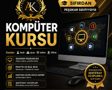 Kompüter Kursları sıfırdan peşəkara