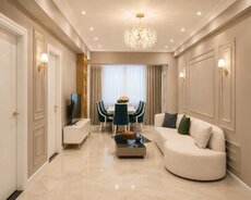 Greenvile Residence 4 otaqlı Təmirli Mənzil Satılır