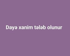 Daye xanım tələb olunur