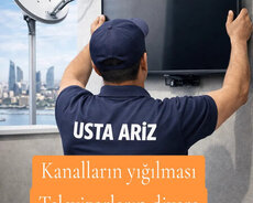 Televizor qurraşdırma