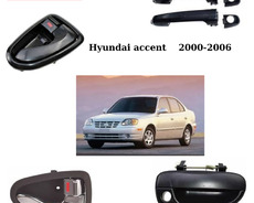 Hyundai accent 2000-6 qapı tutacaqları (ruçka əlcək) satılır