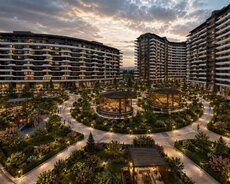 Greenvile 2 otaqlı Təmirsiz Mənzil Satılır