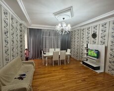 Ehmedli metroya yaxın 3 otaqlı əla təmirli əşyalı mənzil