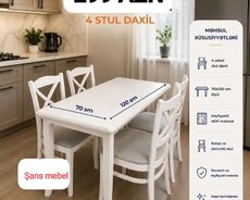 Masa və oturacaqlar