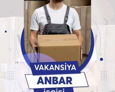 Anbar işçisi tələb olunur