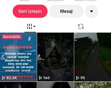 Tiktok hesabi satilir 19 level