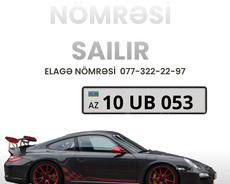 Avtomobil nomreleri satilir