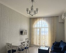 İdeal təklif əla təmirli 2 otaqlı mənzil kirayə verilir