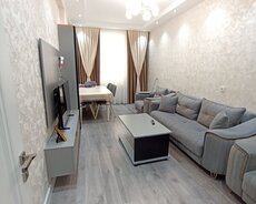 Əhmədlidə qanuni 3 otaqlı, super təmirli, əşyalı mənzil