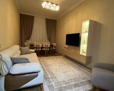 İdeal təklif super təmirli 3 otaqlı mənzil kirayə verilir