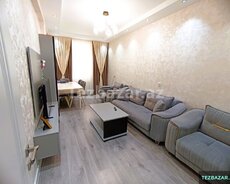 Əhmədlidə qanuni 3 otaqlı, Əla təmirli, Əşyalı mənzil