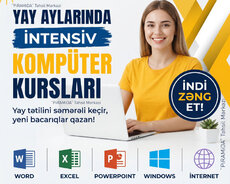 Kompüter kursuna xüsusi endirim