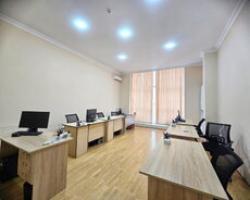 1 otaqli esyali ofis icareye verilir