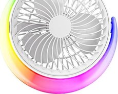 Luna Rgb Mini Sərinkeş Sarj Oluna Bilən