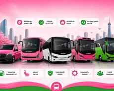 avtobus sifarişi hər saya uyğun