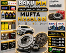 Hyundai i30 / Kia Rio Mufta Hissəsi Çaşka Feredo