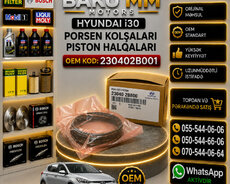 Hyundai i30 Porsen Kolşaları Piston Halqaları 230402b001