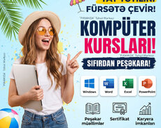Kompüter kursları sıfırdan peşəkara