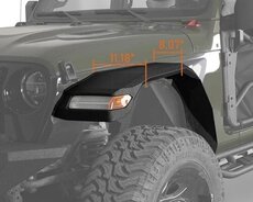 Jeep wrangler qanad artımı
