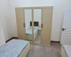 5 otaq esyali kiraye
