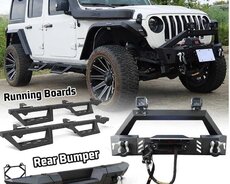Jeep Wrangler bufer padnoska dəsti