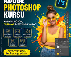 Adobe Photoshop kursu yaradıcılığını gəlirə çevir