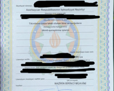 Hazır Biznes ( Lisenziyalı tikinti şirkəti)