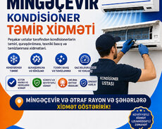Mingəçevir kondisioner təmiri xidməti