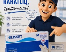 Pudrasız lateks əlcəklər