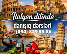 İtalyancanı Danışaraq Praktik öyrədirik