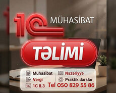4 Aylıq Mühasibatlıq 1c Kursu