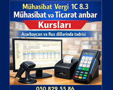1C üzrə 4 aya mühasib ol praktika + nəzəriyyə