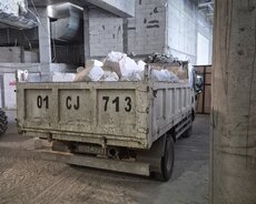 Bütün növ tullantı zibil söküntü yüklərinin daşınması