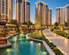City Garden 3 otaqli Təmirli menzil satılır