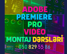 Adobe Premiere video montaj Motion dizayn Kursu