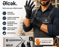 Usta əlcəyi 2x qalın nitril əlcək