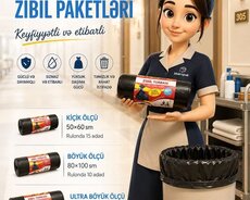 Polietilen zibil paketləri