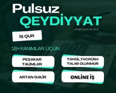 Online is xanimlar ucun