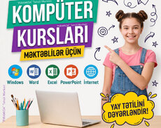 Kompüter kursları məktəblilər üçün