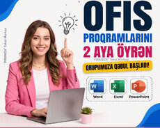 Kompüter kursuna qeydiyyat başladı