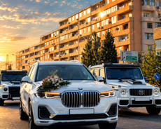 bəy gəlin maşını bmw x7