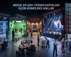Səs,ışıq və studiya avadanlıqları satışı və quraşdırılması