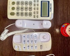 Ev telefonu ve knopkali teefon