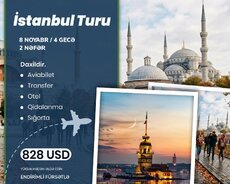 2 nəfərlik İstanbul turu