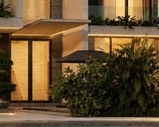 Fərdi ev və villa memarlıq layihəsi, fasad dizaynı