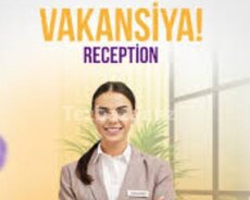 İdman zalina reception tələb olunur