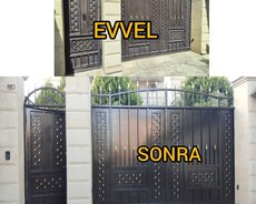 Darvazalari̇n renglenmesi temi̇r
