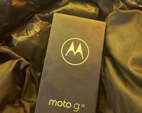 Motorola G22 4gb/128gb Cosmic black. Yeni. Qeydiyy