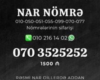 Narnomre əlaqə 0102161402